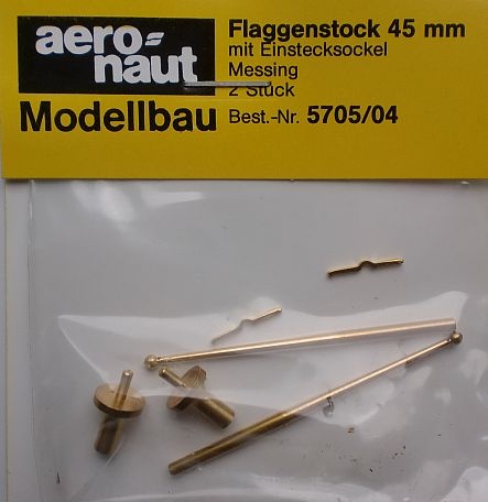 Flaggenstock  45mm