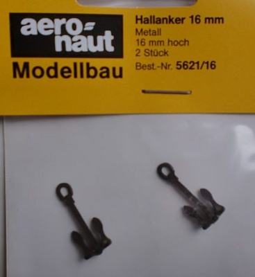 Hallanker 16mm, 2 Stück