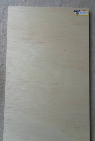 Helling-Baubrett aus Balsasperrholz, 7 Schichten verleimt
