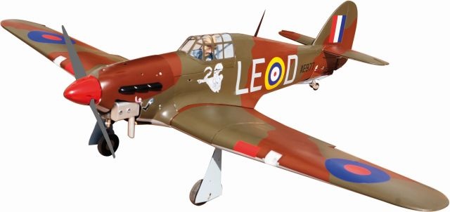 Hawker Hurricane (ARF) - Spannweite 208,30 cm