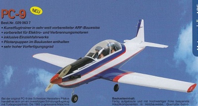 PC-9 - 75 (ARF)  -Spannw. 160 cm -
