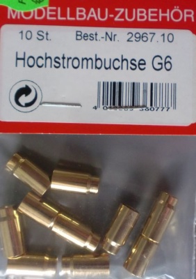 Hochstrombuchse G6(10)