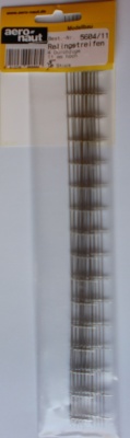 Relingstreifen, vernickelt,  wie AE560411, Inhalt 5 Stück