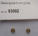 Messingrolle 5 mm (2 Stk)