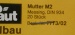 Sechskantmuttern Messing, blank, M 2 , 20 Stück