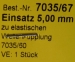 Sechskant-Welleneinsatz, Ø 5,00 mm