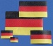 Flagge Deutschland 40x60 mm,  2 Stck.