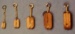 Klumpblock, Holz, 1 Rille, hell, mit Ring f. Beschlag, 3 mm